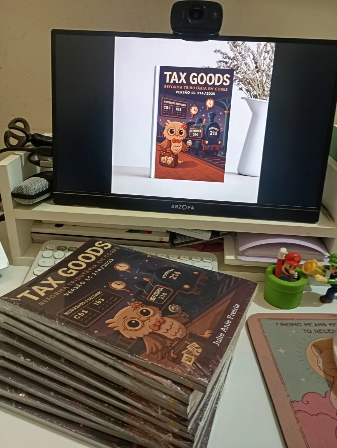 Exemplares impressos do Tax Goods